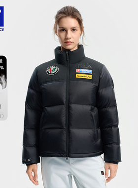 FILA 4810凌峰鹅绒斐乐女士羽绒服2025冬季新款滑雪运动保暖外套