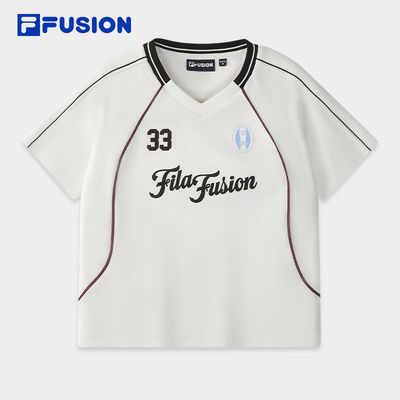 FILAFUSION斐乐女子短袖T