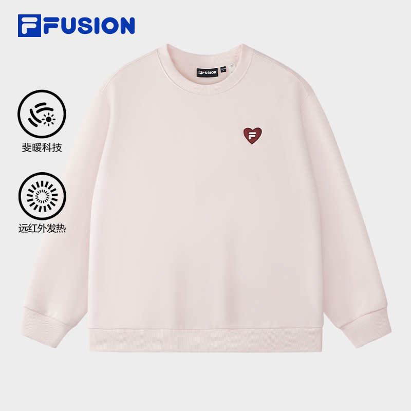 FILAFUSION斐乐情侣套头卫衣