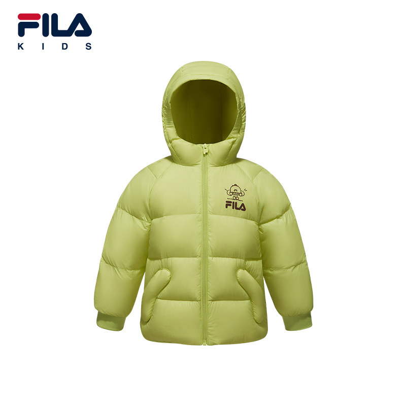FILA KIDS斐乐童装男小童羽绒服2026春新款儿童保暖宽松连帽外套,童装/婴儿装/亲子装,羽绒服,淘宝优惠券,粉丝福利购,淘宝优惠卷