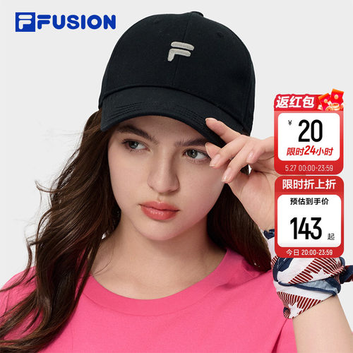 FILAFUSION斐乐官方鸭舌帽