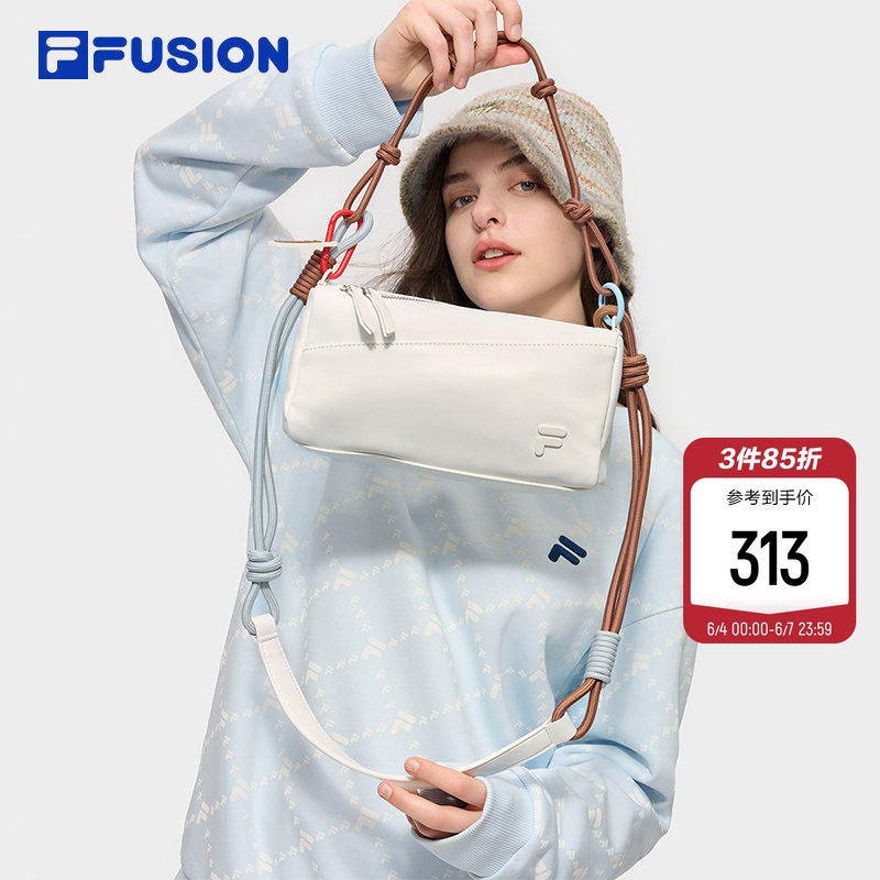 方糖吐司包|FILA FUSION斐乐官方女款包包斜挎包单肩包相机包小包