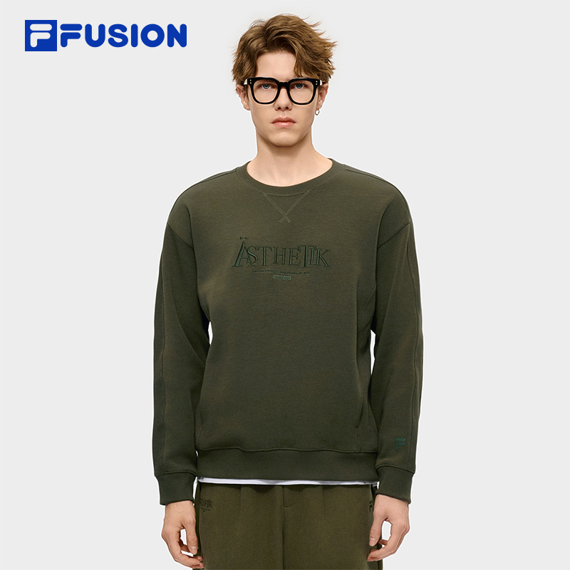 FILAFUSION斐乐男子套头卫衣