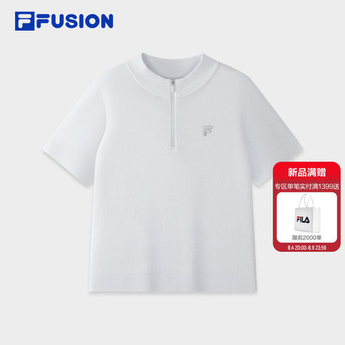 FILAFUSION斐乐女子短袖POLO
