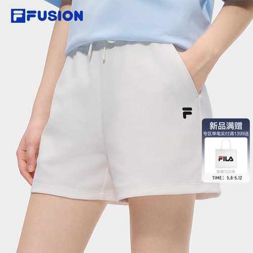 FILAFUSION斐乐女士针织短裤