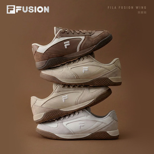羽翼鞋丨FILA FUSION斐乐德训鞋新款休闲复古阿甘鞋子女鞋T头板鞋
