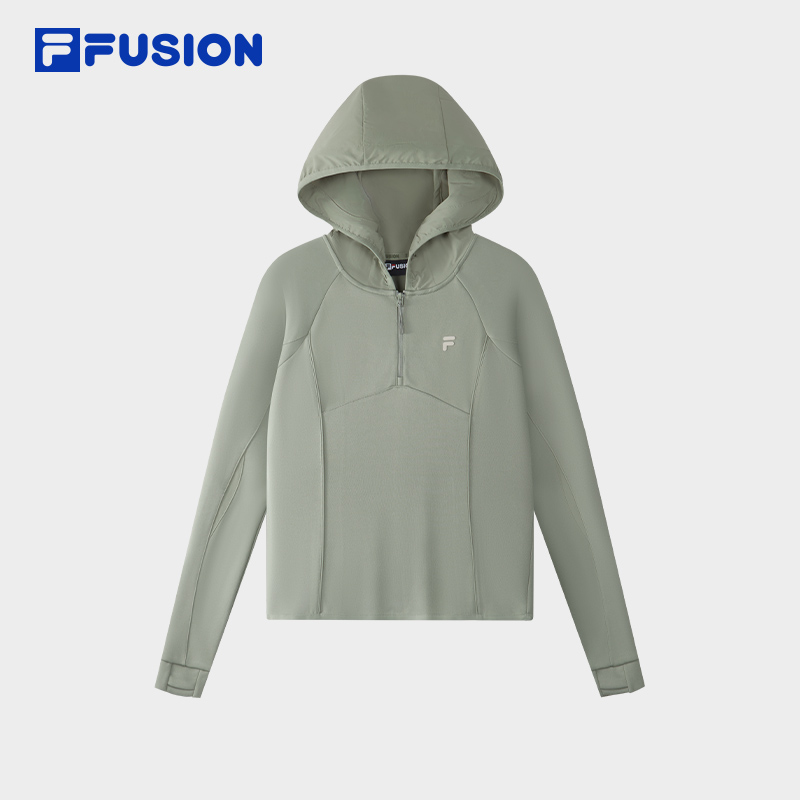 FILAFUSION斐乐女子连帽卫衣