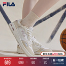 板鞋 FILA 斐乐官方女鞋 百搭休闲鞋 轻便篮网女复古小白鞋 低帮时尚