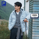 黄景瑜同款 运动保暖连帽外套男 鹅绒FILA飞羽斐乐羽绒服2025冬新款