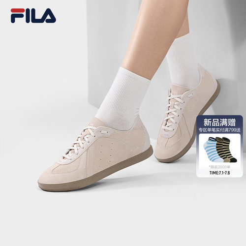 大师板鞋|FILA斐乐女薄底鞋子