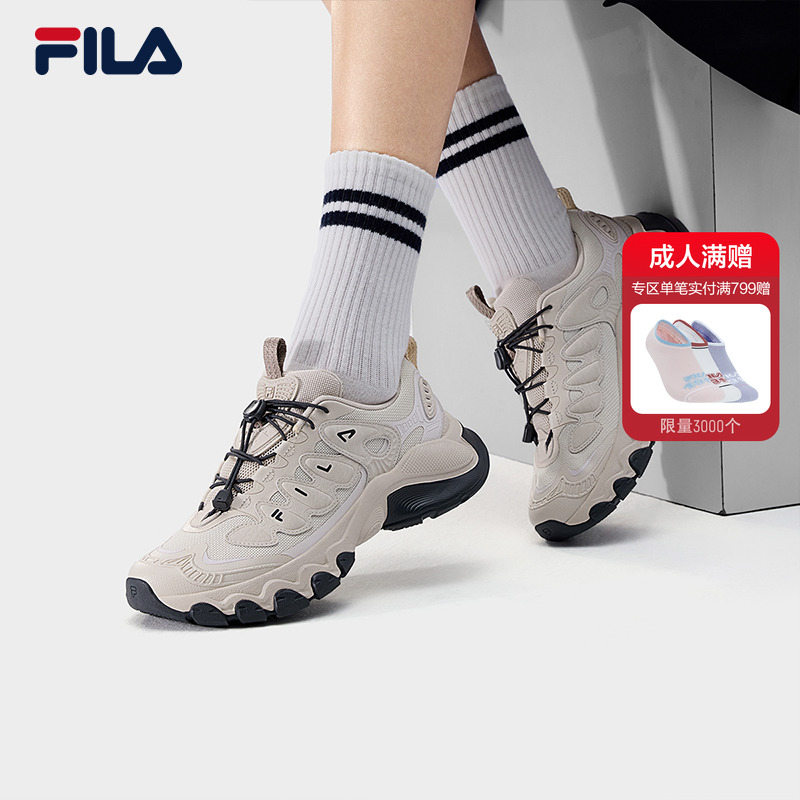FILA斐乐女鞋蘑菇老爹鞋
