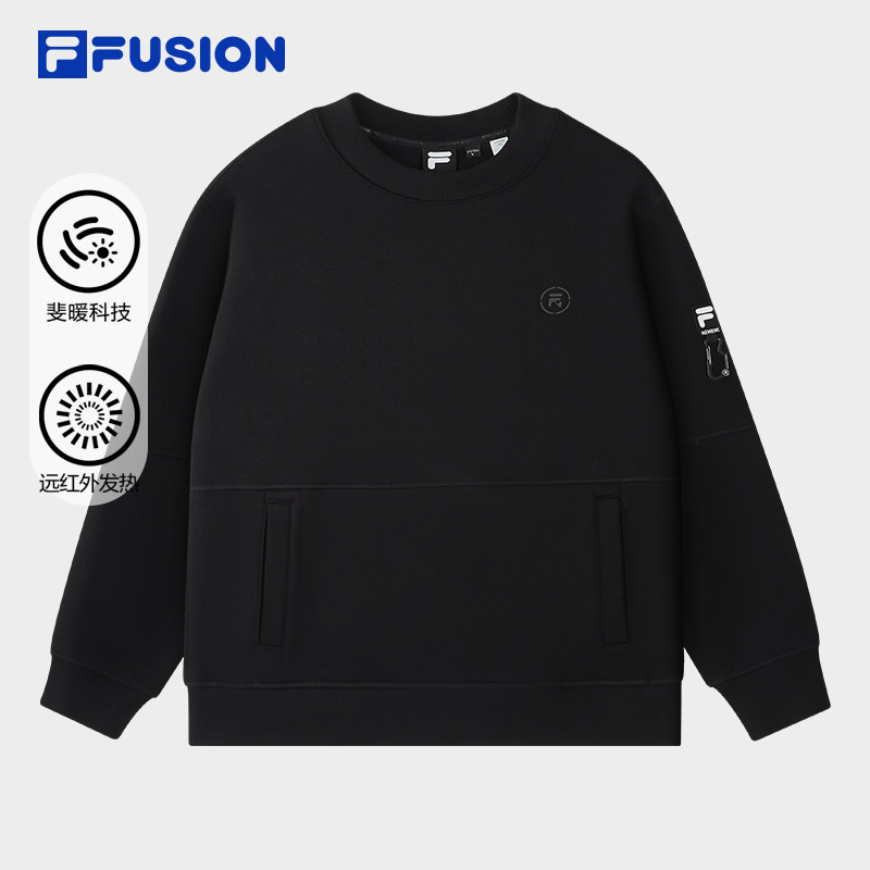 FILAFUSION斐乐情侣套头卫衣