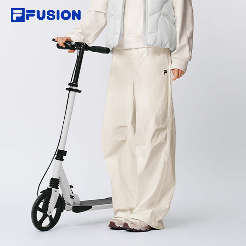 FILAFUSION斐乐女子梭织长裤