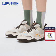 KICK 3丨章昊同款 FILA FUSION斐乐情侣板鞋夏季新款男鞋透气女鞋