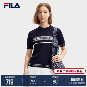 FILA斐乐女子时尚编织衫