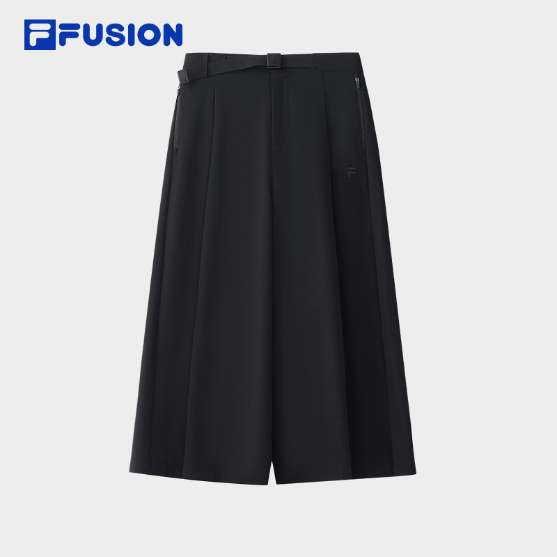 FILA FUSION斐乐潮牌梭织九分裤女2025秋新款时尚休闲宽松阔腿裤,运动服/休闲服装,运动长裤,淘宝优惠券,粉丝福利购,淘宝优惠卷