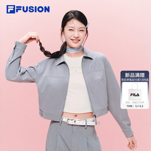 FILAFUSION斐乐女子梭织上衣