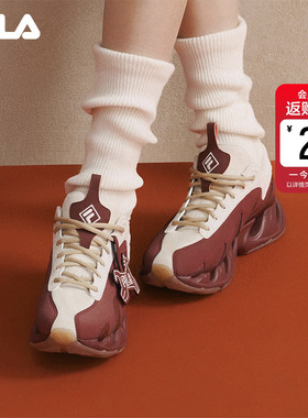 V头鞋|杨幂同款FILA VETTA斐乐女鞋马年限定款红色新款运动男鞋