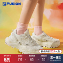 厚底增高BIANCO硬糖鞋 欧阳娜娜同款 FUSION斐乐女鞋 FILA 老爹鞋