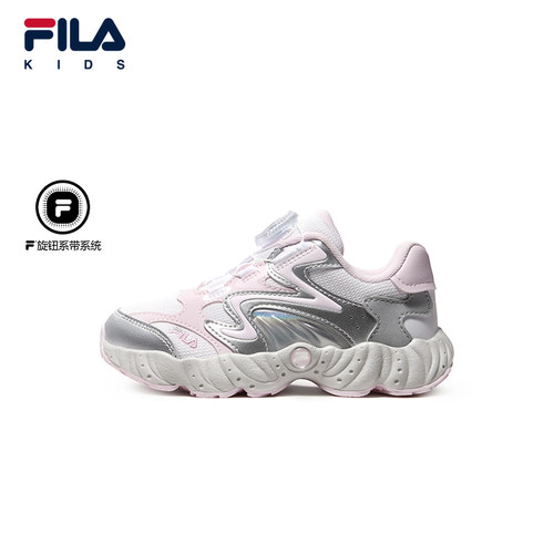 斐乐儿童伞松旋钮跑步鞋