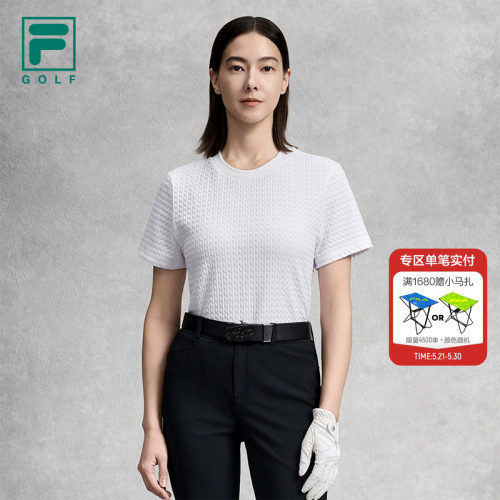 FILA斐乐女子针织短袖衫