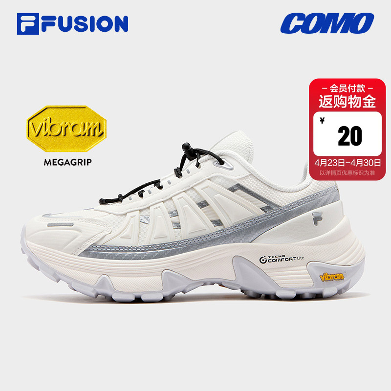 Como Y丨FILA FUSION 斐乐女鞋老爹鞋新款Vibram登山鞋徒步男鞋子