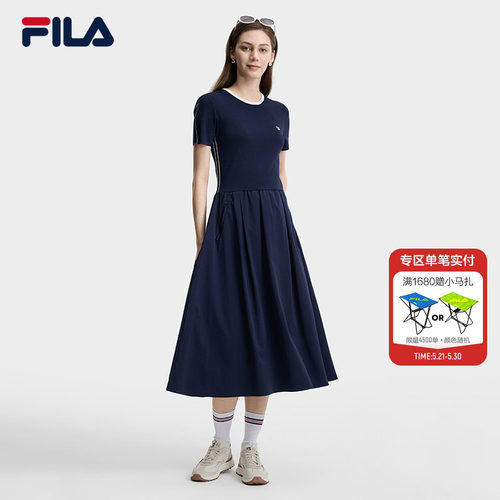 FILA斐乐女子休闲连衣裙