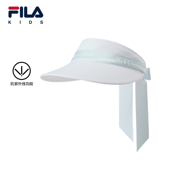 FILA KIDS斐乐儿童空顶帽2026夏新款女大童高尔夫户外防晒遮阳帽