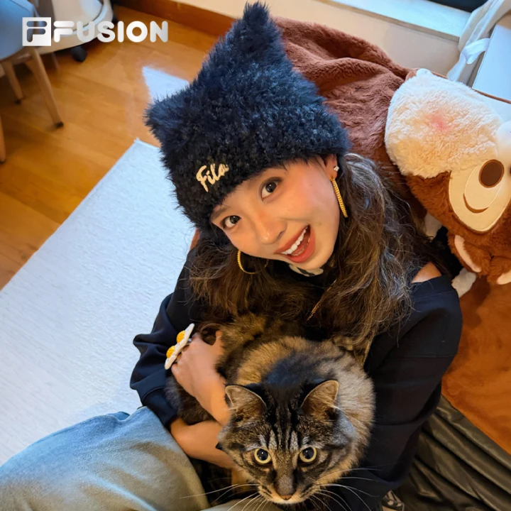 FILAFUSION斐乐女士针织帽