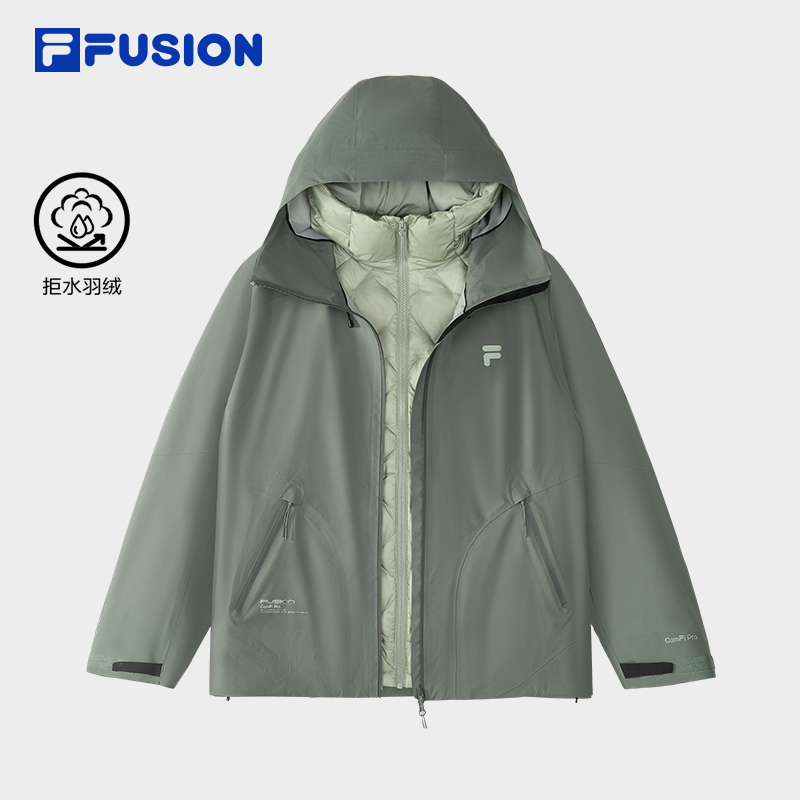 FILAFUSION斐樂梭織上衣兩件套