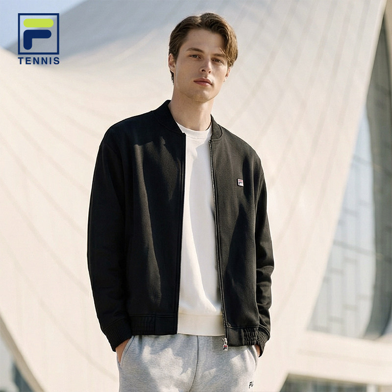 FILA 斐乐男女长袖外套26春新网球休闲商务通勤行政夹克运动上衣,户外/登山/野营/旅行用品,户外休闲衣,淘宝优惠券,粉丝福利购,淘宝优惠卷