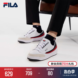 张艺兴同款 新款 2024春季 男低帮时尚 斐乐男鞋 2复古板鞋 FILA