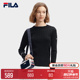 2024春新款 FILA 简约基础小高领内搭毛衣 时尚 斐乐官方女子编织衫