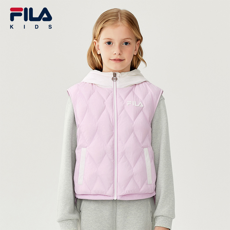 FILAKIDS斐乐轻薄羽绒马甲