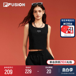 FILAFUSION斐乐潮牌女士背心