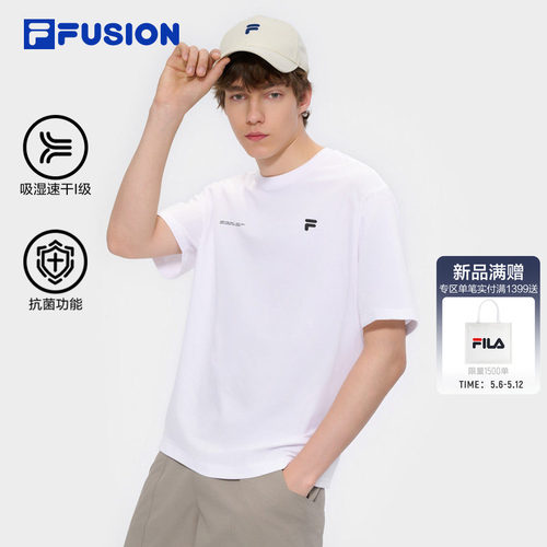 FILAFUSION斐乐男子短袖T