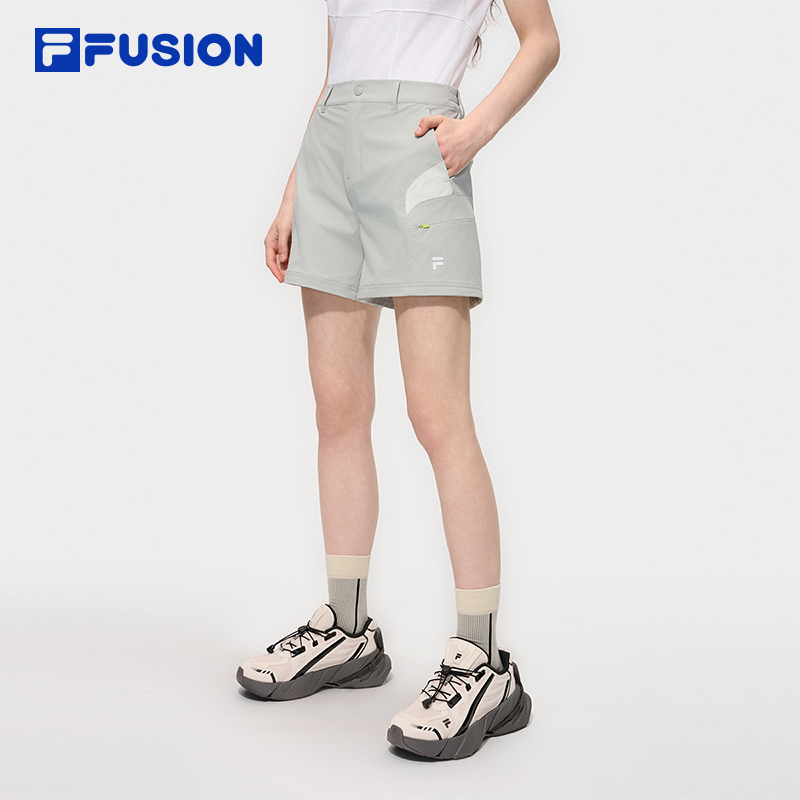FILAFUSION斐乐女士梭织短裤