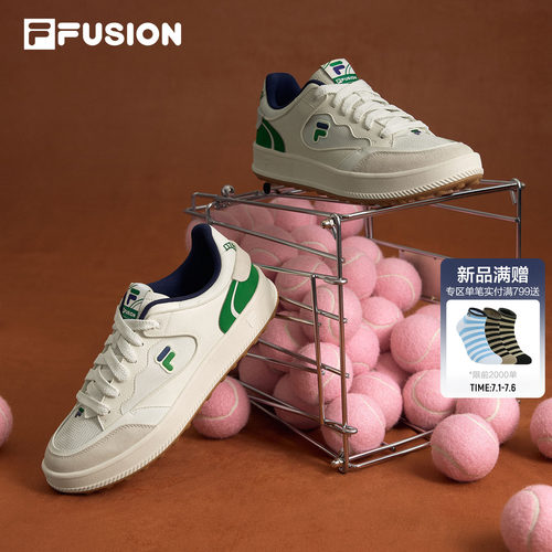 飞逸鞋丨章昊同款 FILA FUSION斐乐男鞋小白鞋板鞋新款夏季运动鞋