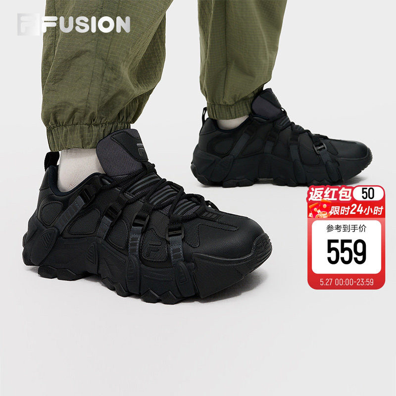 山脉鞋丨FILA FUSION斐乐男鞋户外山系运动鞋老爹鞋轻便休