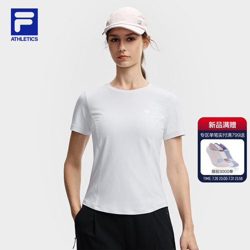 FILA斐乐女子针织短袖衫