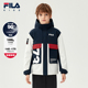 FILA 保暖外套 儿童中长款 KIDS斐乐童装 男大童羽绒服2025冬新款