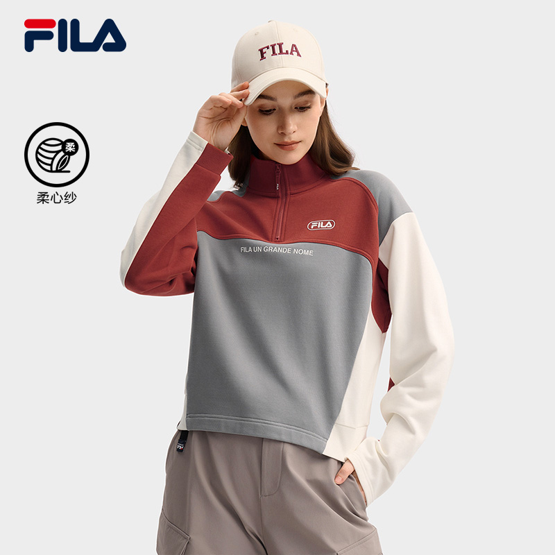 FILA斐乐女士针织长袖上衣
