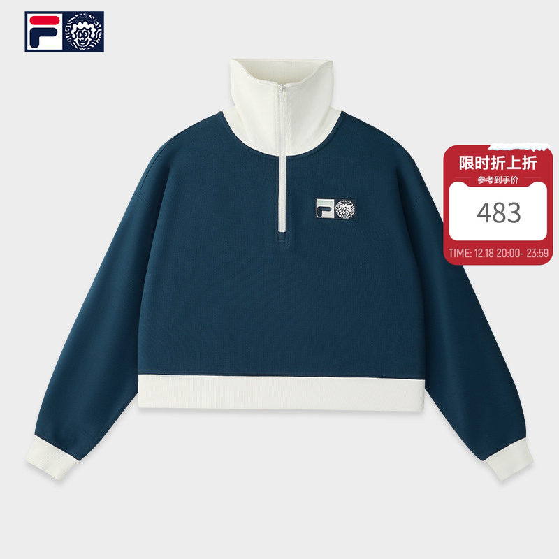 FILAFUSION斐乐女子套头卫衣