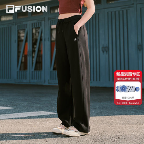 FILAFUSION斐乐女子针织长裤