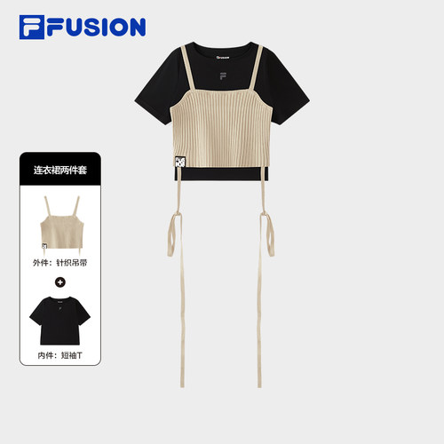 FILAFUSION斐乐女子短袖T