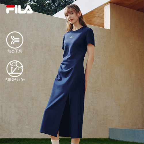 FILA斐乐女子针织连衣裙