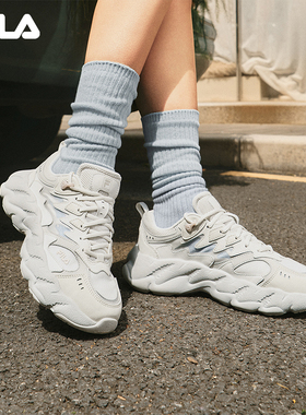 蕨草2代|杨幂同款FILA斐乐女鞋老爹鞋复古春季休闲鞋男鞋运动鞋