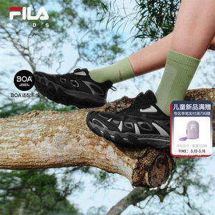 FILA KIDS斐乐童鞋儿童户外鞋2026夏季新款男女大童旋钮运动鞋