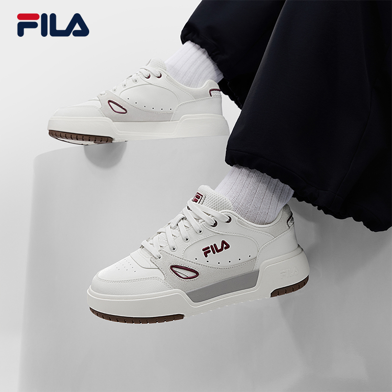 方块鞋1S|FILA斐乐女士休闲板鞋