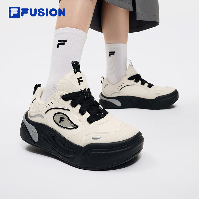 蛋糕鞋丨FILA FUSION 斐乐潮牌红色新年女鞋厚底增高板鞋休闲鞋子,运动鞋new,板鞋,淘宝优惠券,粉丝福利购,淘宝优惠卷